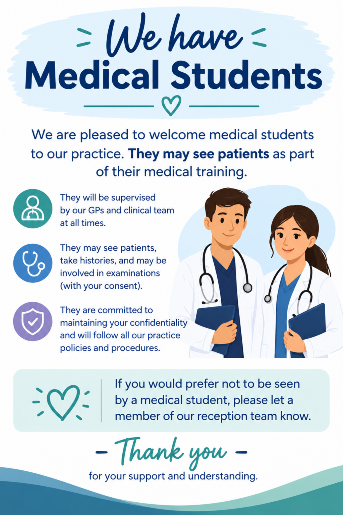 medical students infographic